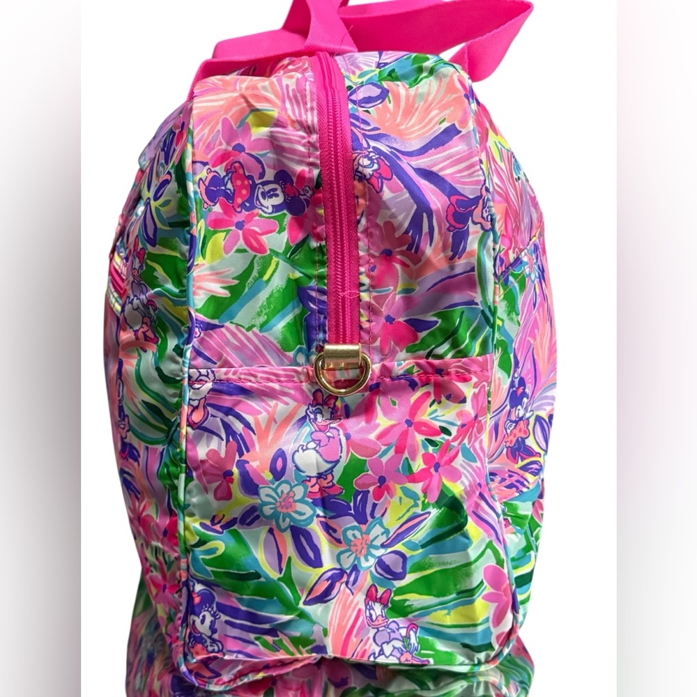 Disney Dreams Lilly Pulitzer Bag Perfect personal item to use for your vacation - Picture 3 of 14
